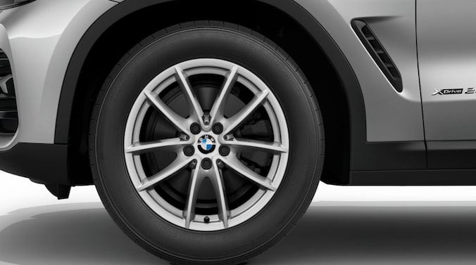 BMW 18 Zoll Leichtmetallräder V-Speiche 618, Reflex Silver 