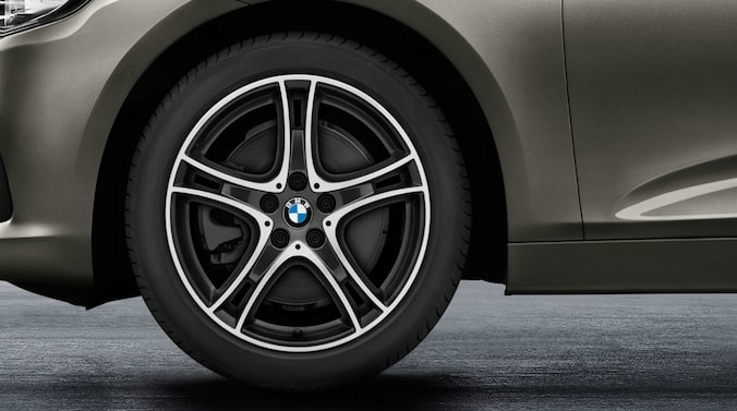 BMW 18 Zoll Sommer-Leichtmetallräder Doppelspeiche 361, Orbit Grey 