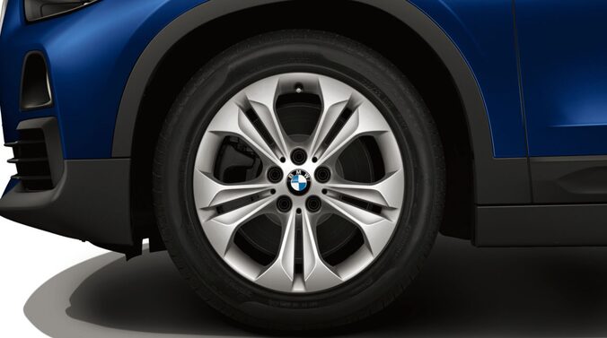 BMW 17 Zoll Leichtmetallräder Doppelspeiche 564, Reflex Silver  