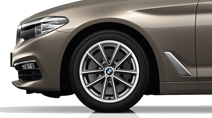 BMW 17 Zoll Leichtmetallräder V-Speiche 618, Reflex Silver 