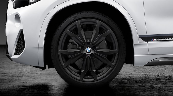 BMW 20 Zoll Sommer-Leichtmetallräder M Doppelspeiche 717M, Jet 