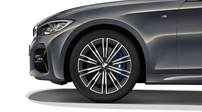 BMW 18 Zoll Leichtmetallräder M Doppelspeiche 790M, Orbit Grey 