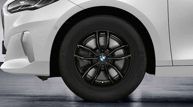 BMW 16 Zoll Leichtmetallräder Doppelspeiche 840, Jet Black Uni  