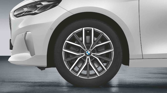 BMW 18 Zoll Leichtmetallräder M Doppelspeiche 838M, Midnight Grey 