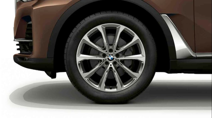 BMW 20 Zoll Winter-Leichtmetallräder V-Speiche 750, reflex silver  