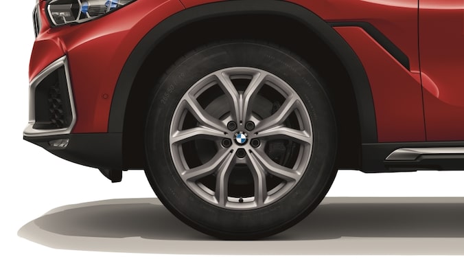 BMW 19 ZOLL Winter-Leichtmetallräder V-Speiche 735, Ferric Grey 