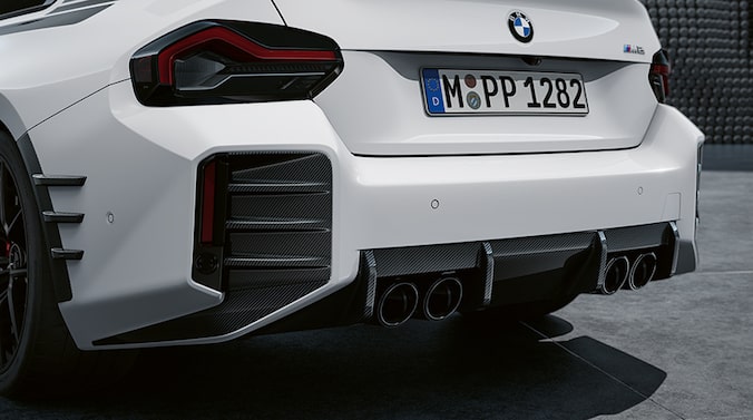BMW M Performance Heckaufsatz Carbon links für M2 (G87) | BMW.de