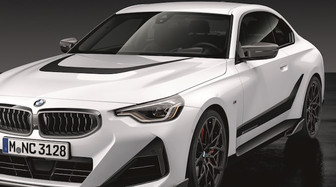 BMW M Performance Folierung Frozen Black links/rechts/vorne für  