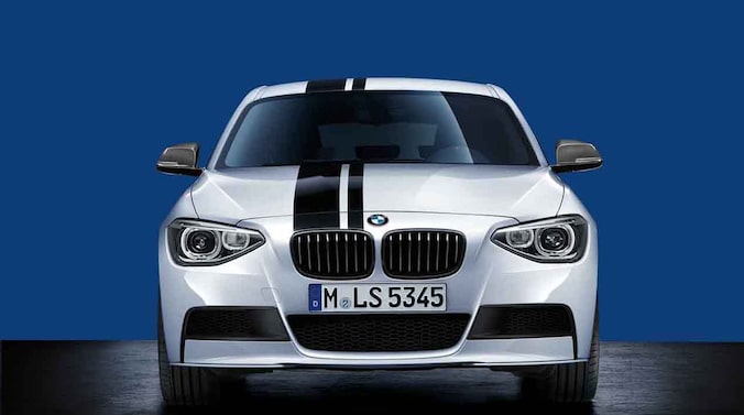 BMW M Performance Frontaufsatz schwarz Matt für 1er (F20, F21 