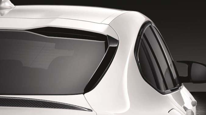 BMW M Performance Heckfinnen Hochglanz schwarz für X4 (G02, X4M  