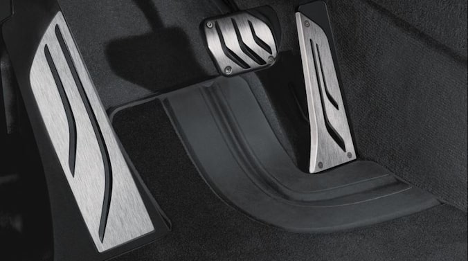 BMW Fußstütze Edelstahl vorne für 5er, 6er (F10, F10N, F11, F11N 