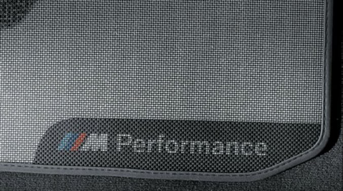 BMW Fußmatten Performance hinten 3er, 4er, M3 (F30, F31, F80, F36  