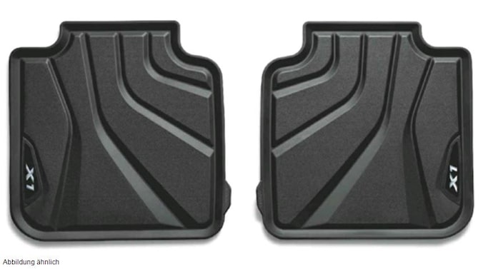 BMW Fußmatten Allwetter hinten für X2 (F39) | BMW.de