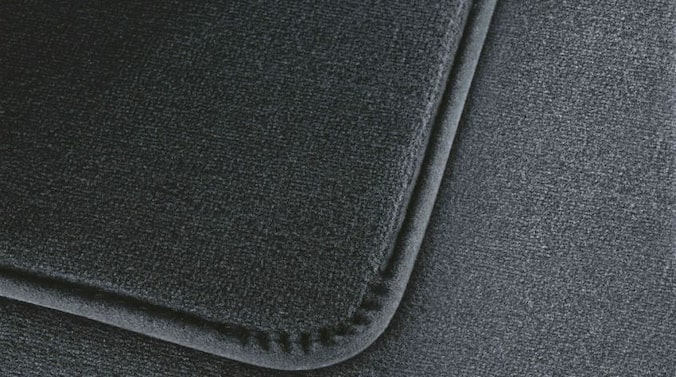 MOTOS Velours-Fußmatten Für BMW 3er F30 2012-2018 - Rot