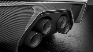 BMW M Performance Endrohrblenden Titan für M3, M4 (G80, G81, G82 