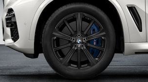 20" Leichtmetallräder M Performance Sternspeiche 748M, Jet Black Matt, Pirelli