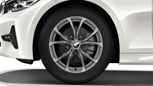 17" Leichtmetallräder V-Speiche 776, Ferric Grey, Bridgestone