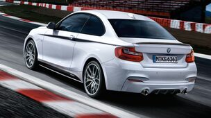 BMW M Performance Foliensatz Akzentstreifen Schwarz für 1er, 2er 