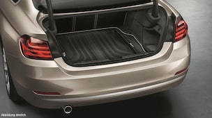 Gepäckraumformmatte Basis schwarz für den BMW 4er (F33 F83)