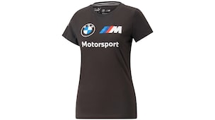 BMW M Motorsport Logo T-Shirt Damen, schwarz | BMW.de 