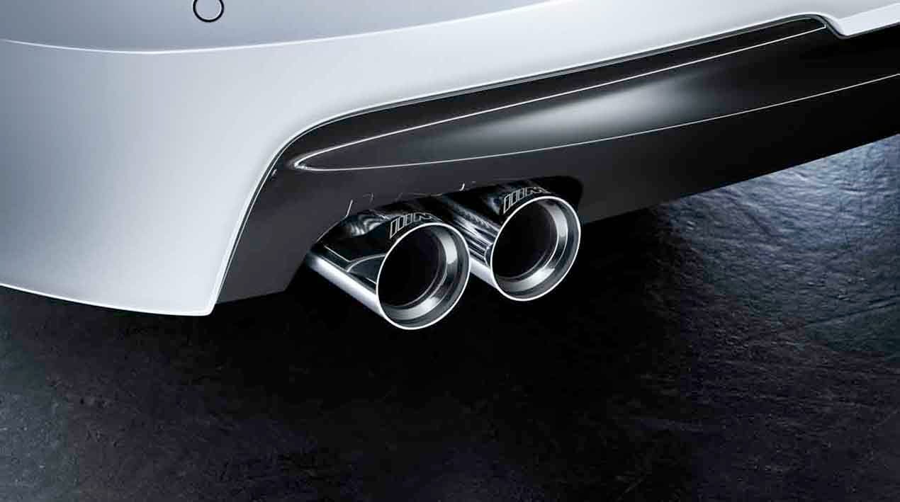 BMW M Performance Endrohrblende Chrom für 5er (F10, F10N) | BMW.de
