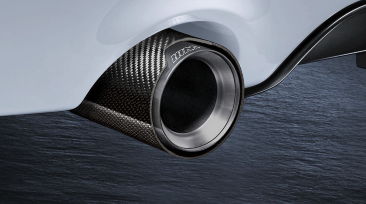 BMW M Performance Edelrohrblende Carbon für 2er-4er | BMW.de 