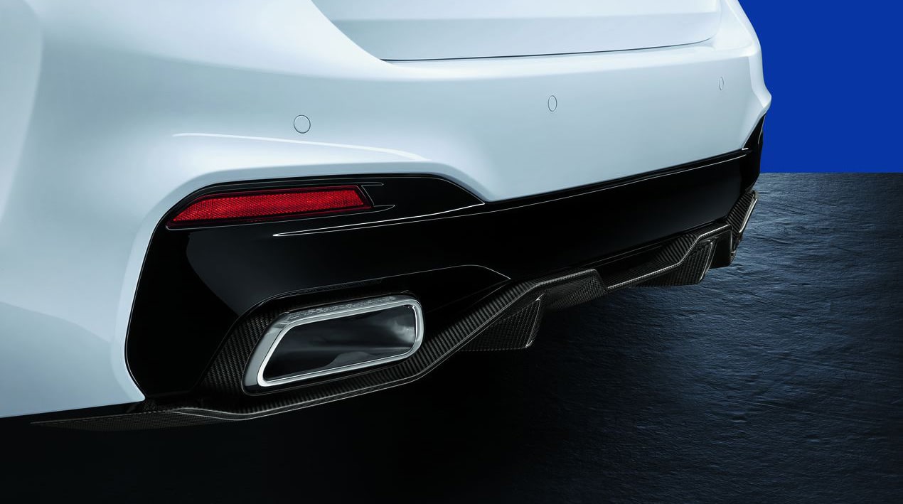 BMW M Performance Endrohrblenden Carbon für 5er, 6er (G30, G31 