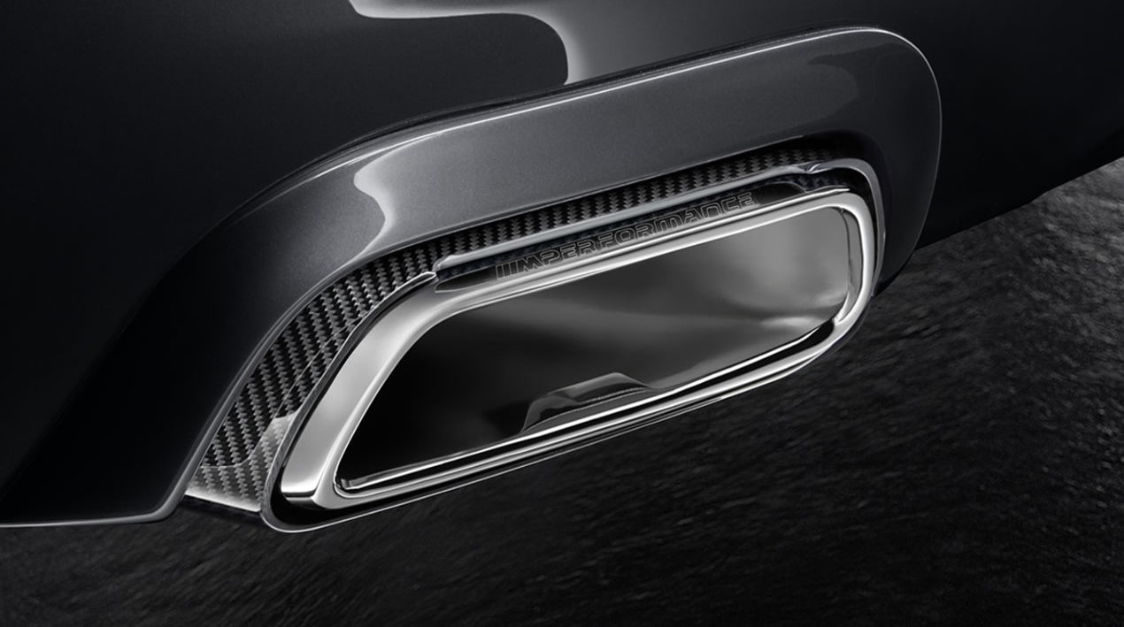 BMW M Performance Endrohrblende Carbon für 5er, 6er (G30, G32 