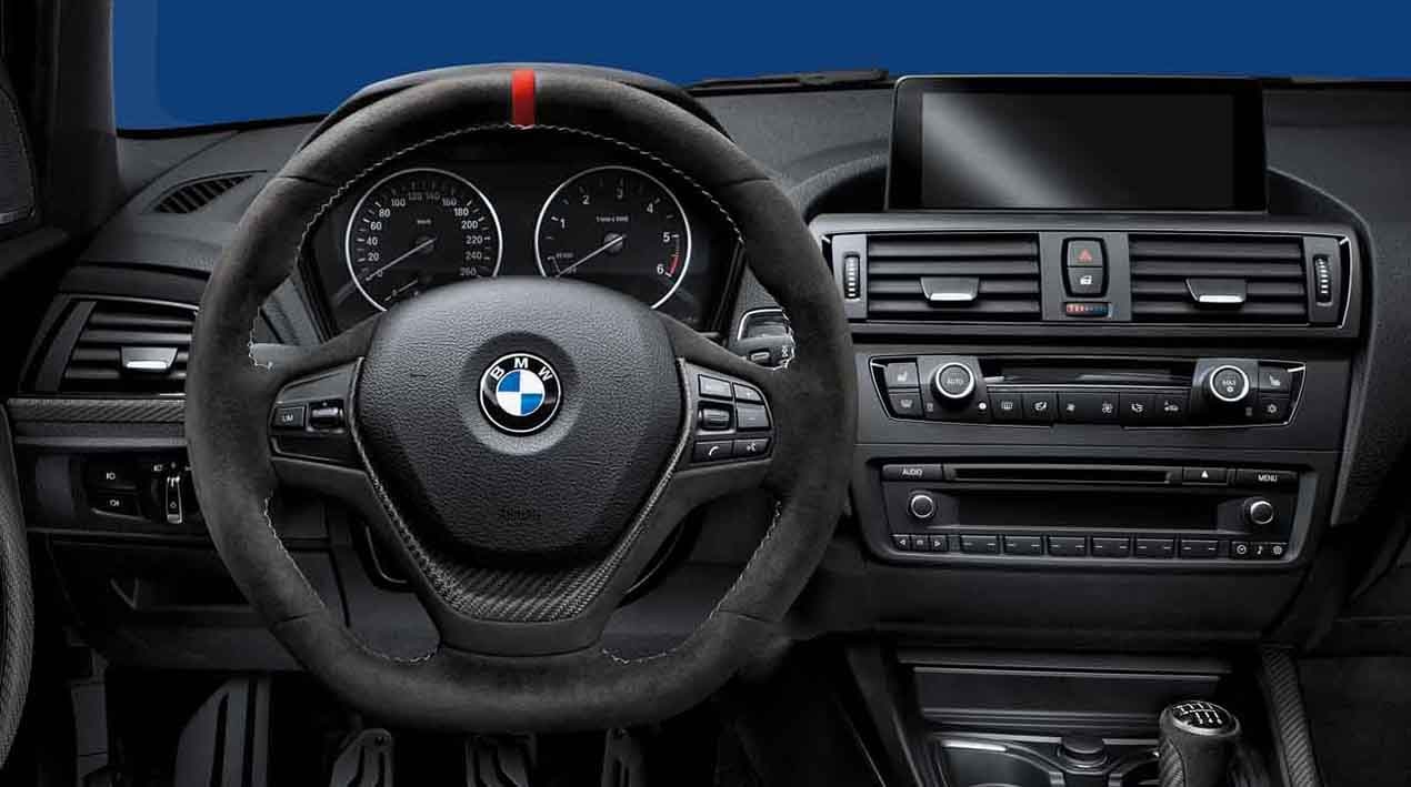 Lenkradabdeckung Karbon-Optik Für BMW 1er-6er Serie F-Modelle