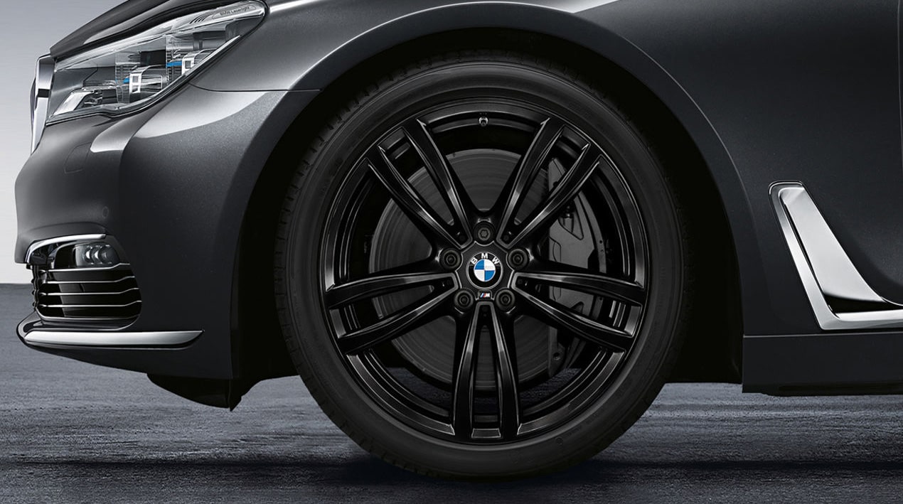 BMW 19 Zoll Leichtmetallräder M Doppelspeiche 647M, Jet Black Uni 