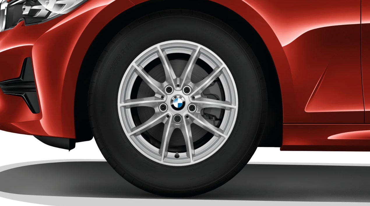 BMW 16 Zoll Leichtmetallräder V-Speiche 774, Reflex Silver