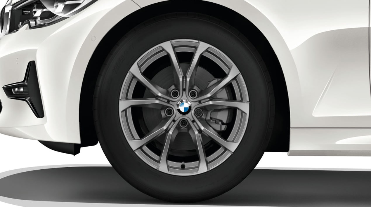 BMW 17 Zoll Leichtmetallräder V-Speiche 776, Ferric Grey 