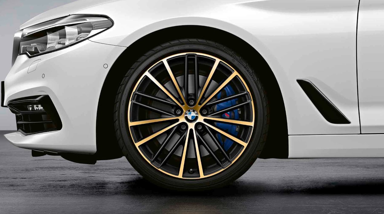 BMW 19 Zoll Sommer-Leichtmetallräder V-Speiche 635, Night Gold 