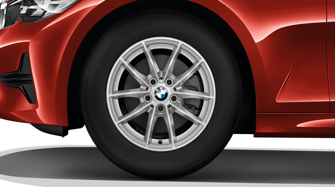 BMW 16 Zoll Leichtmetallräder V-Speiche 774, Reflex Silver | BMW.de 