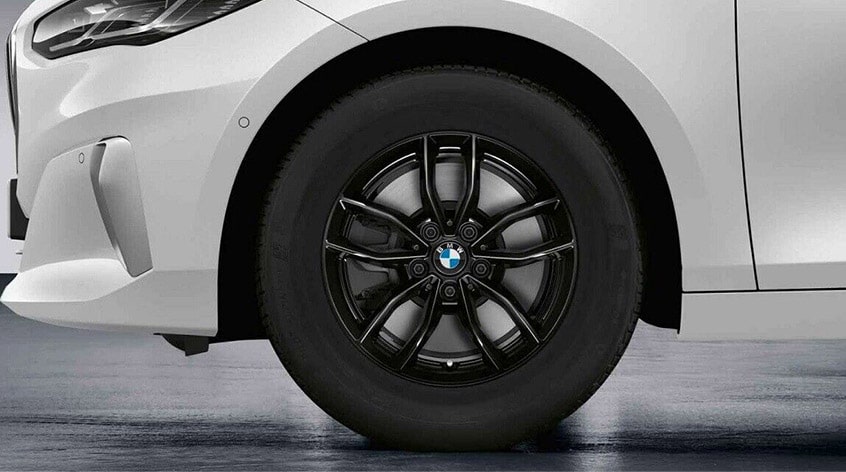 BMW 16 Zoll Leichtmetallräder Doppelspeiche 840, Jet Black Uni 