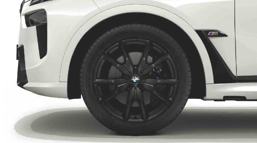 BMW 22 Zoll Leichtmetallräder M V-Speiche 755M, Jet Black matt 
