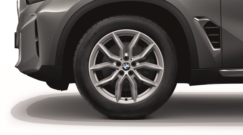 BMW 19 Zoll Winter-Leichtmetallräder V-Speiche 734, reflex silver 