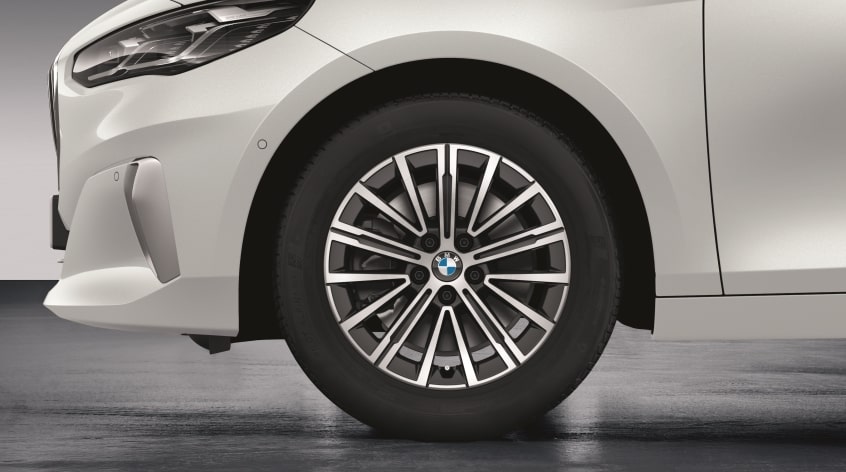 BMW 17 ZOLL Winter-Leichtmetallräder V-Speiche 833, Gunmetal Grey 