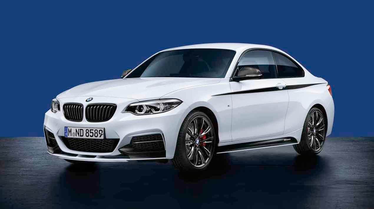 BMW M Performance Foliensatz Akzentstreifen Schwarz für 1er, 2er 