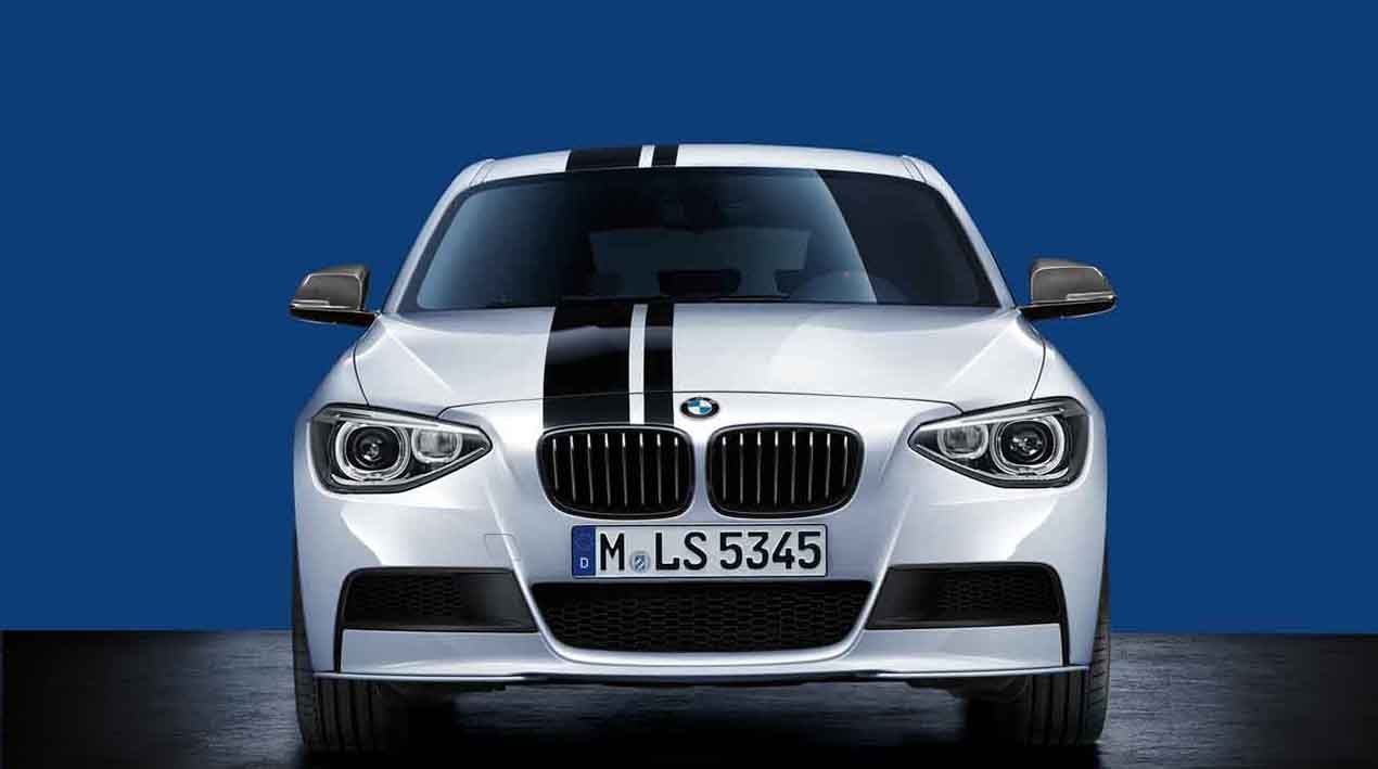 BMW M Performance Frontaufsatz schwarz Matt für 1er (F20, F21 