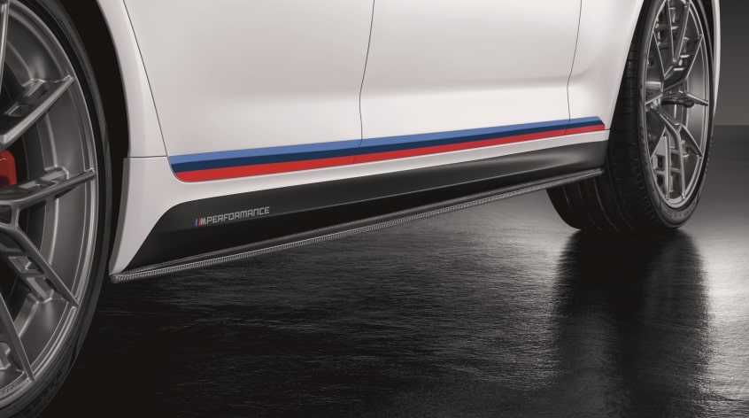 BMW M Performance Schwelleraufsatz Carbon links für 5er, M5 (G30 