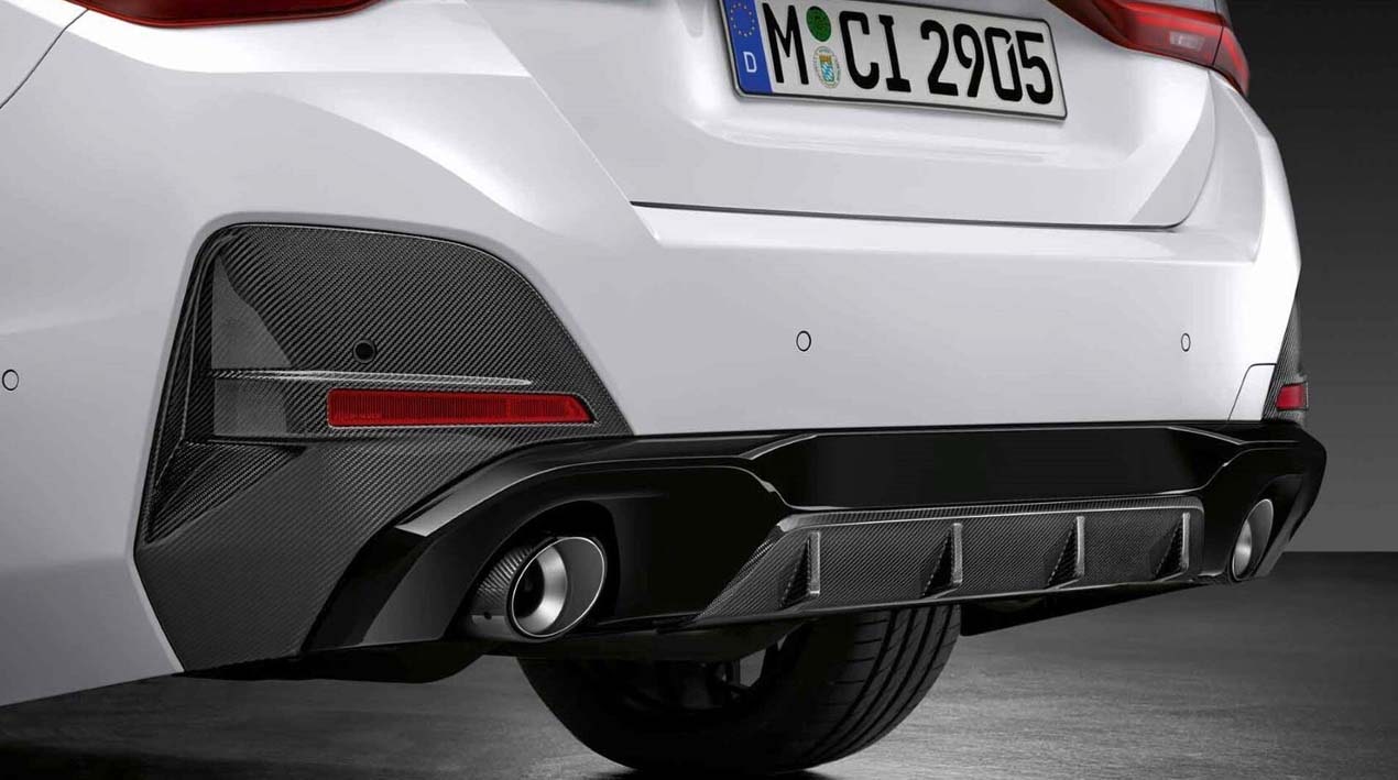 BMW M Performance Blende Stossfänger schwarz hochglänzend für 4er 