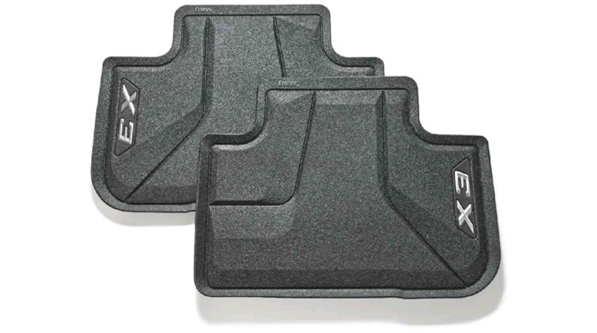 BMW Fußmatten Allwetter hinten für X3 (F97, F97N, G01, G01N, G08 