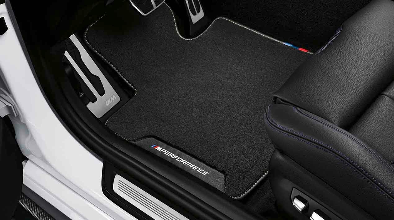 BMW M Performance Fußmatten Satz Schwarz für 5er, M5 (F90N, G30  