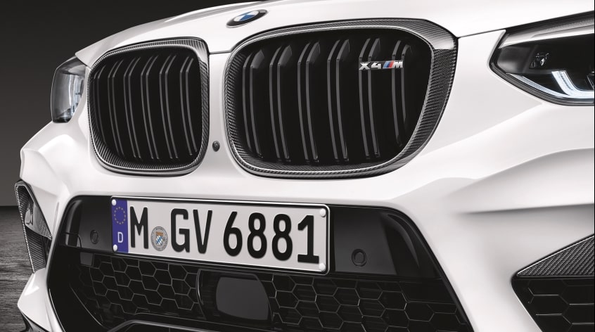 BMW M Performance Frontziergitter Carbon links/rechts für X4M (F98 