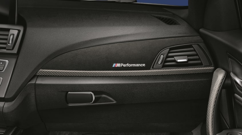 BMW M Performance Interieurblenden Carbon/Alcantara für 1er, 2er 