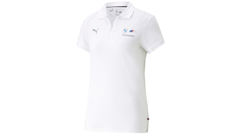 BMW M Motorsport Polo Damen, weiß | BMW.de