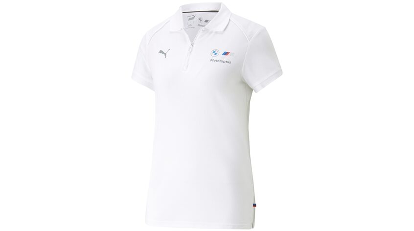 BMW M Motorsport Polo Damen, weiß | BMW.de