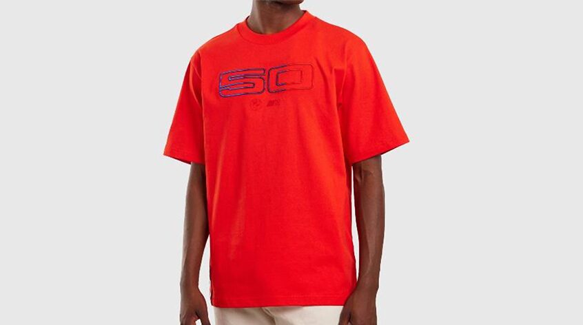 BMW M 50 T-Shirt Street Noise, rot, regular fit, Herren | BMW.de