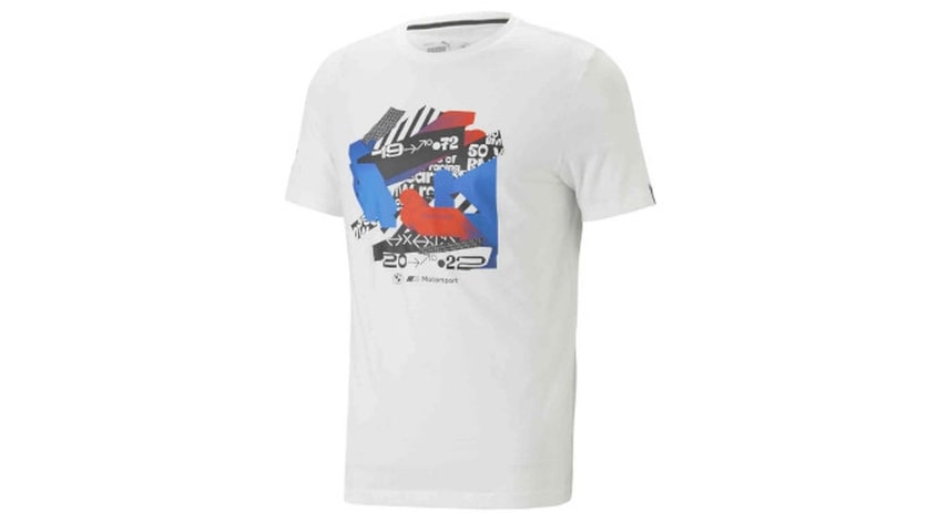 BMW M Motorsport Statement T-Shirt herren, weiß | BMW.de